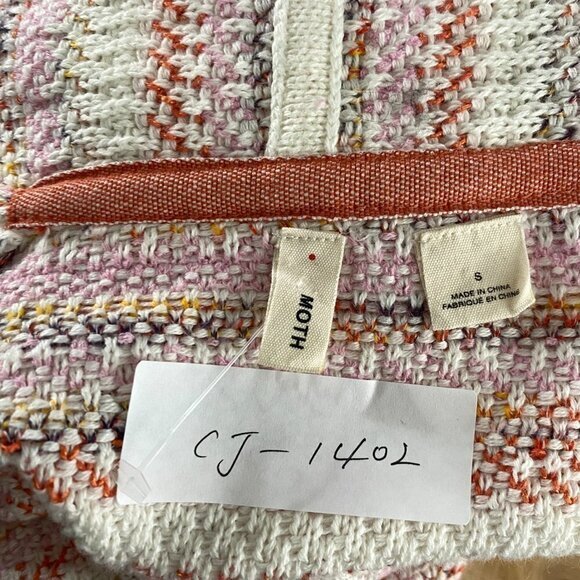 Anthropologie Moth Mahalia Kimono Cardigan Sweater Small Bell Sleeve CJ-1402 - Picture 2 of 10